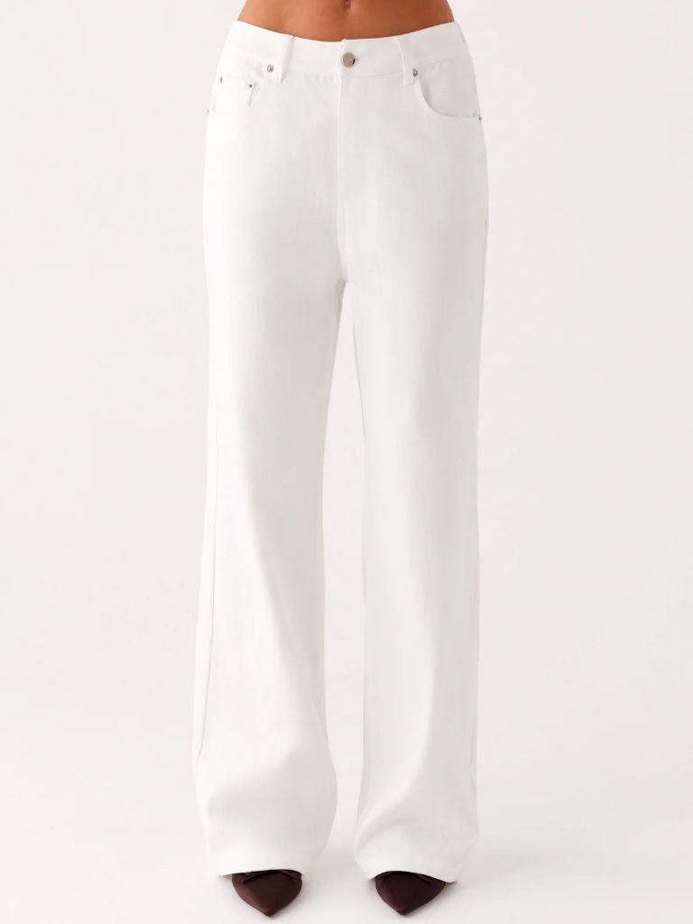 Peppermayo Back Again Straight Leg Denim Jeans